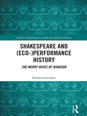 cover image of Shakespeare and (Eco-)Performance History